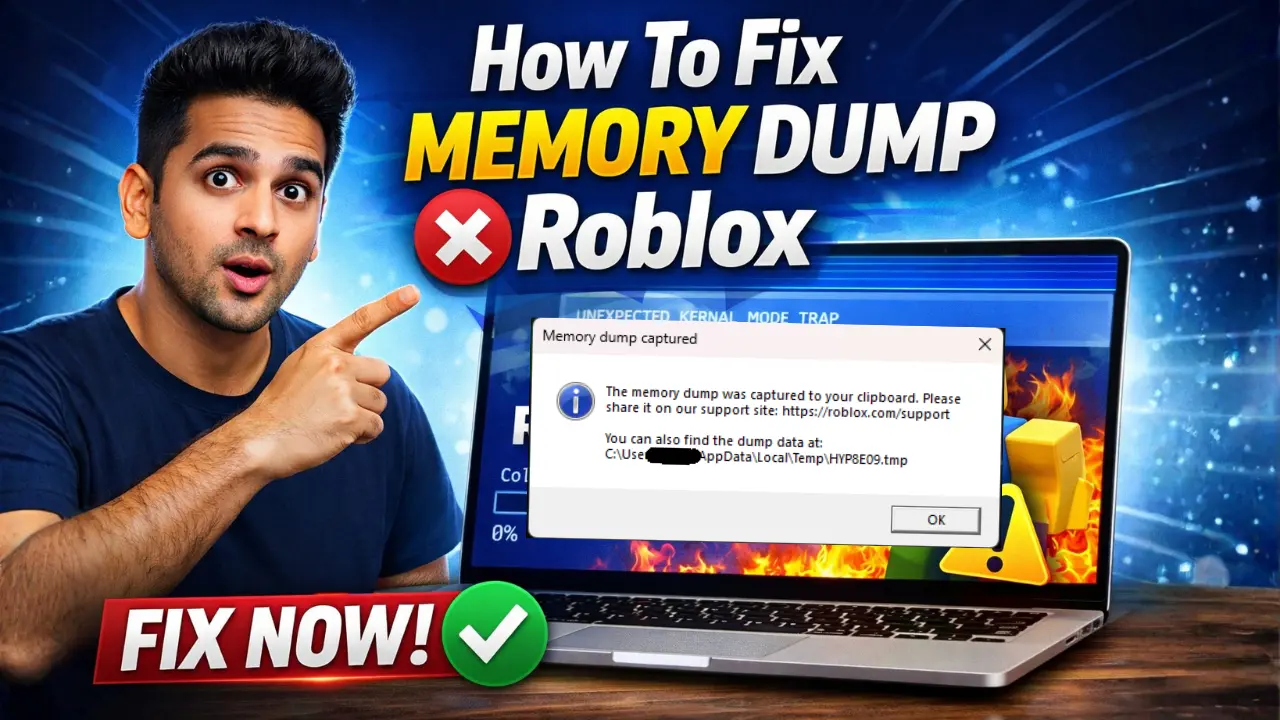 How To Fix Memory Dump Roblox
