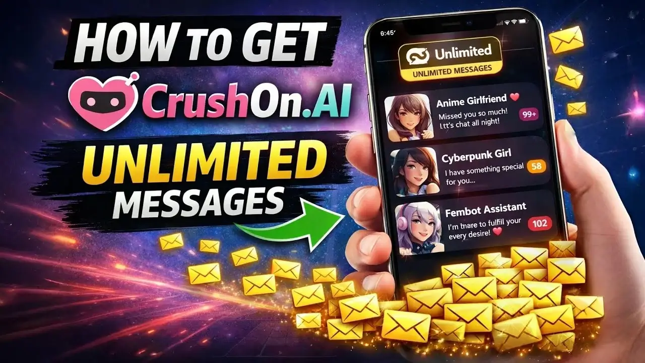 How to Get Unlimited Messages on CrushOn.AI